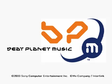 Beat Planet Music (JP) screen shot title